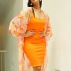 Cardigan - TANGERINE