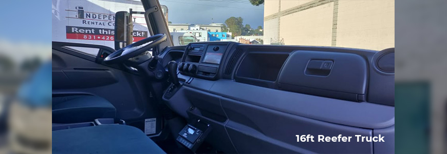 Reefer truck with temperature control features