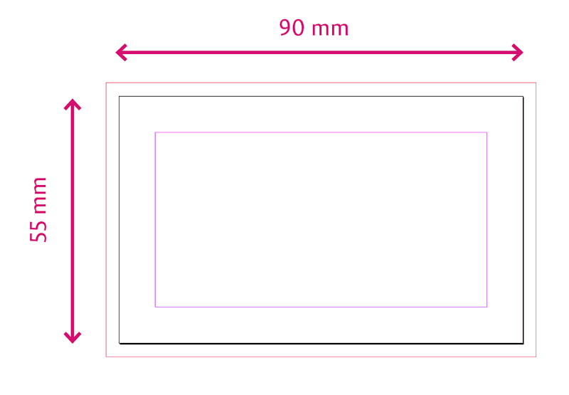 Business Card Standard Sizes By Country