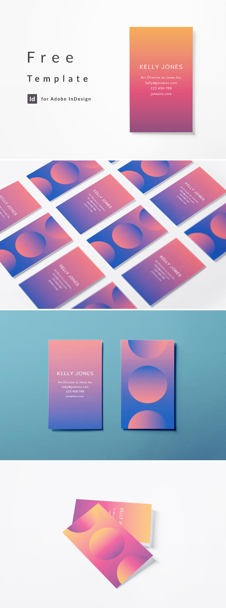 Graphic Designer Business Card Template Free Download