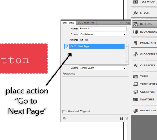 1 Using The Button Feature In Indesign Cs5 Indesigntutorials - Modern Light Illustration - High Resolution