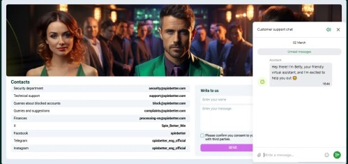 Spinbetter mobile app performance and usability