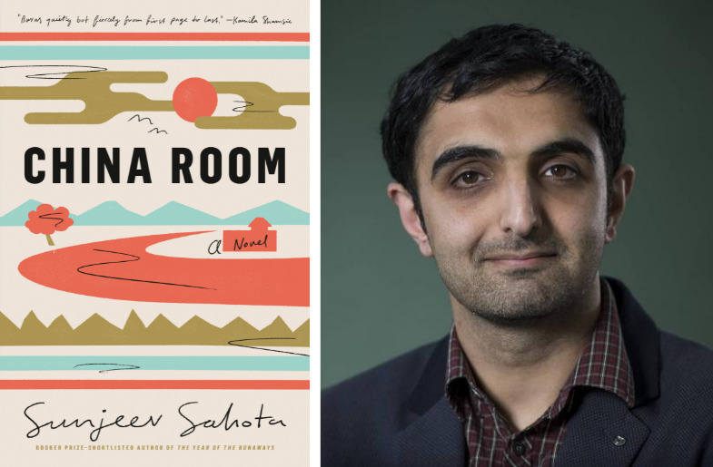 Left to right: Book - China Room and Author - Sunjeev Sahota