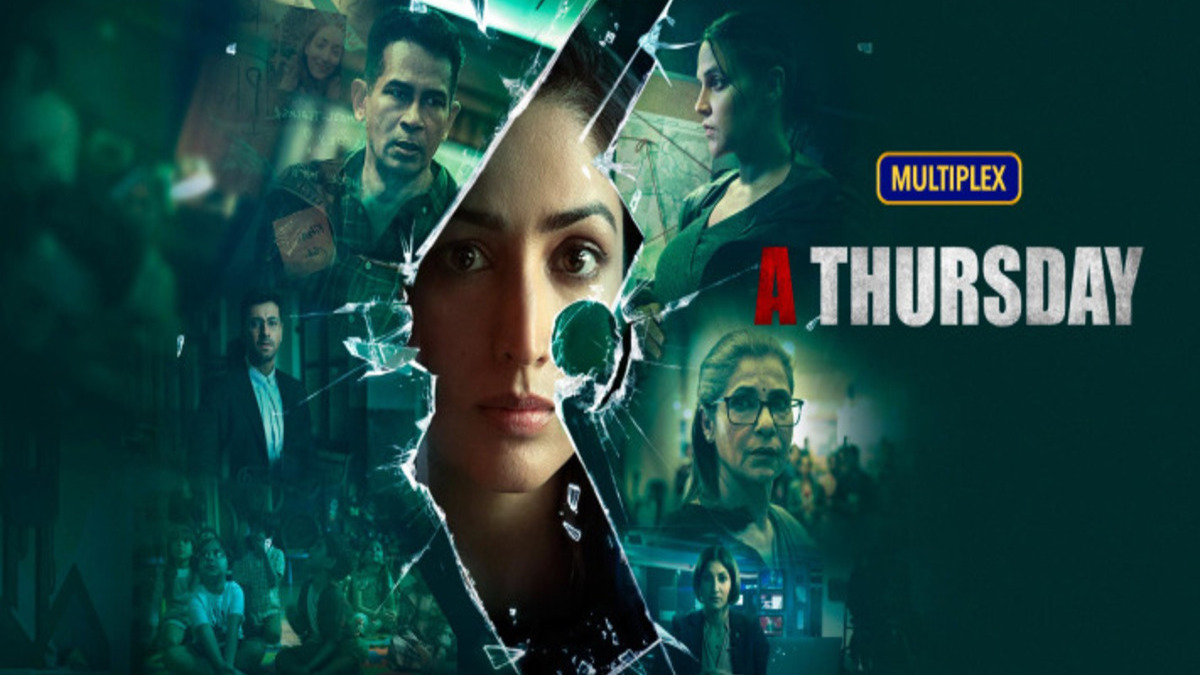 Poster of Bollywood crime thriller "A Thursday."