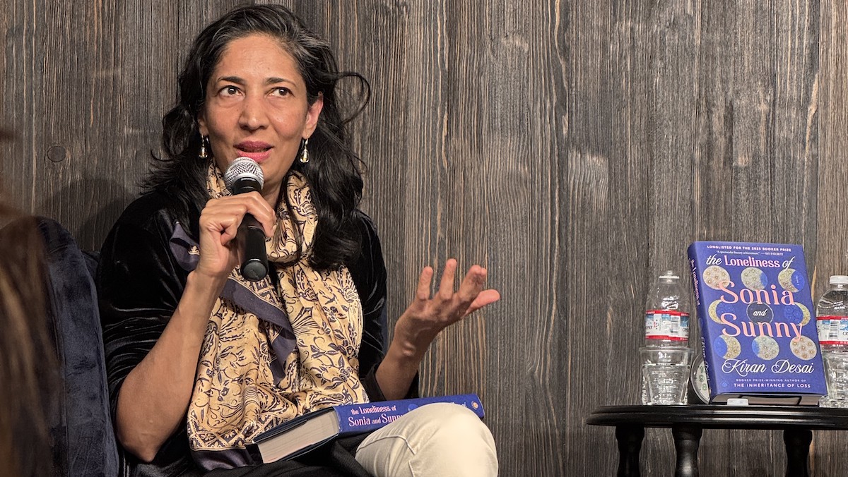 The novelist Kiran Desai discusses her latest novel