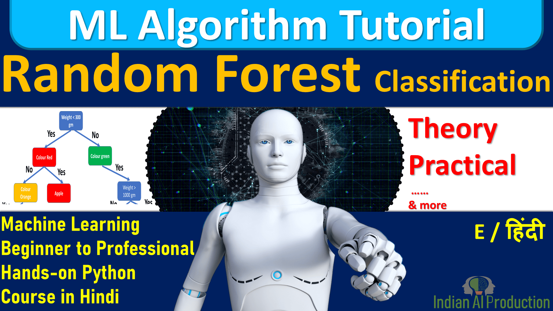 Random Forest Classification Algorithm Explain with Project
