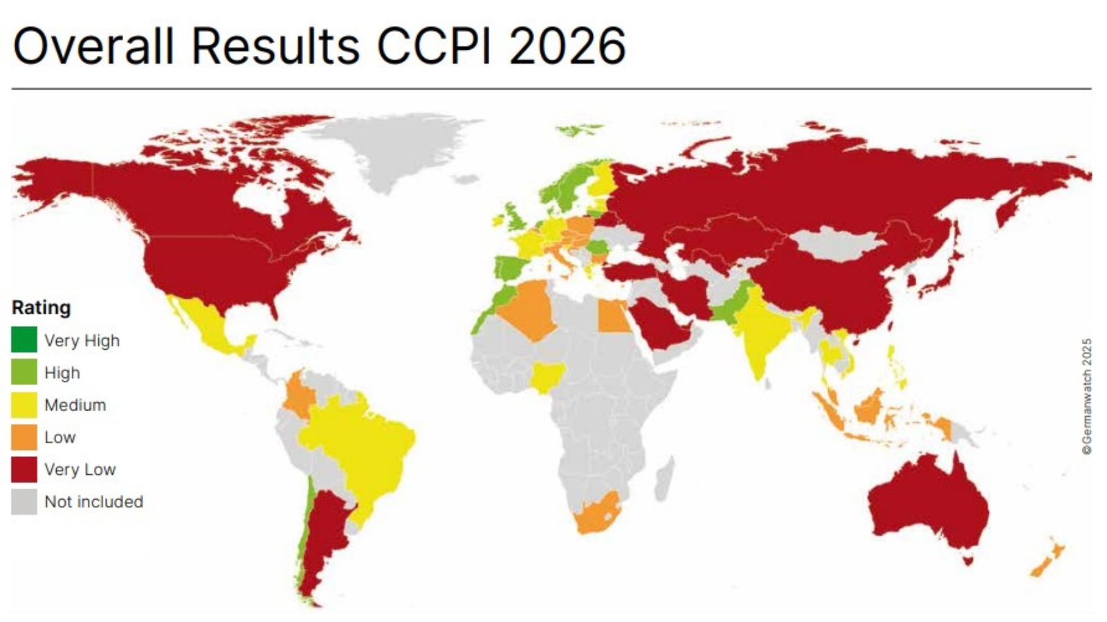 Top Bottom 10 Countries In 2026 Climate Change Performance Index Climate Change Performance Index 2026 