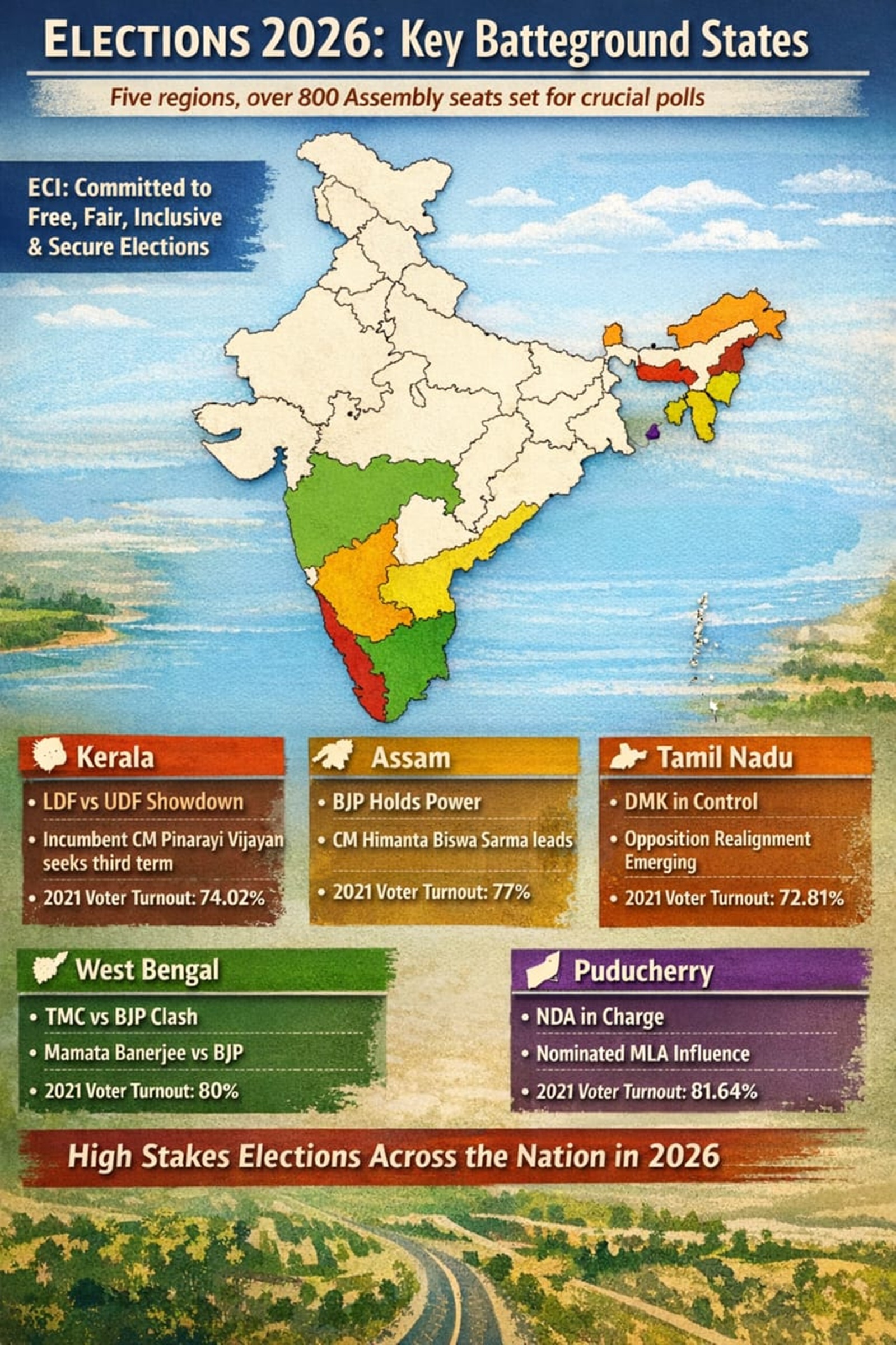 Beyond Stalin And Mamata The 5 High Stakes Election Battles That Will Assembly Election 2026 
