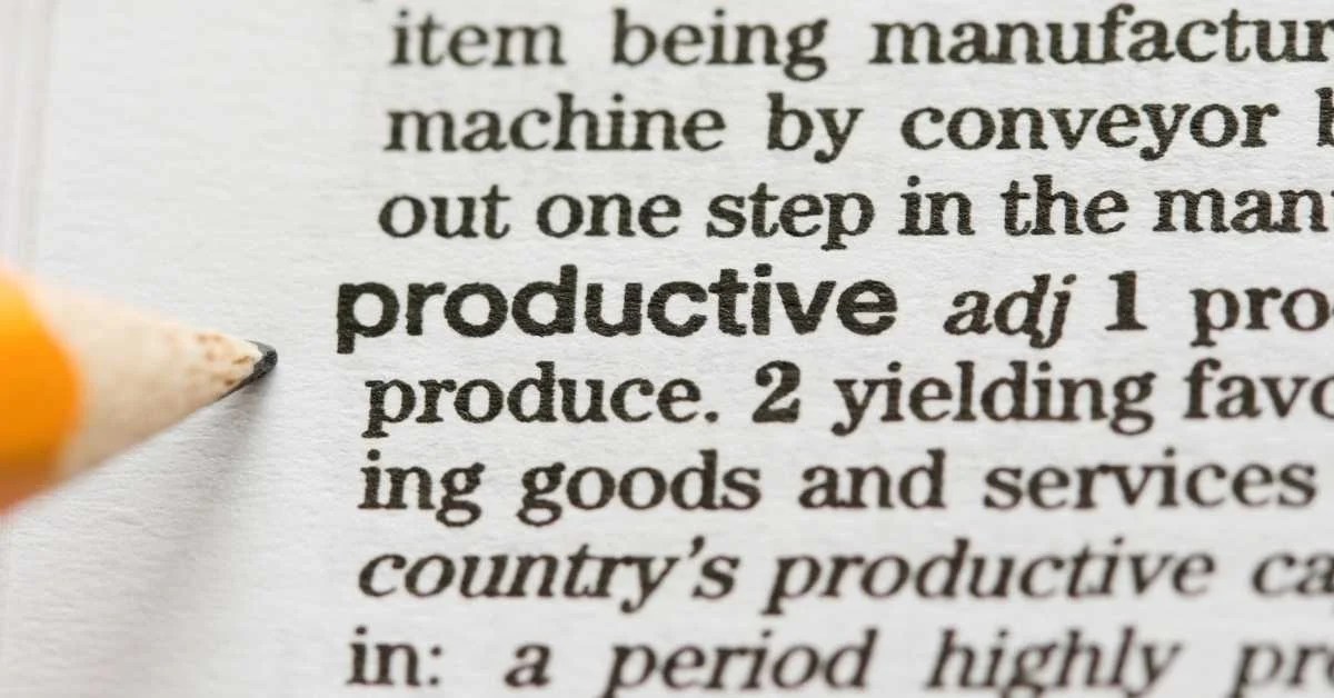 How To Be Productive