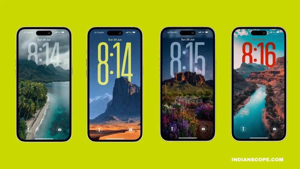 How to Put the Clock Behind the Wallpaper iOS 26 2 How to Put the Clock Behind the Wallpaper iOS 26
