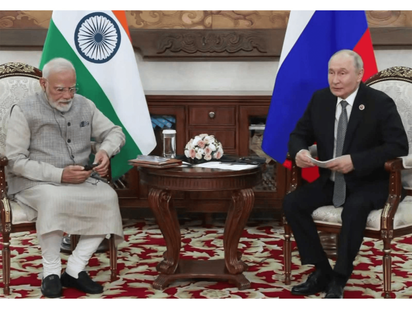 Modi and putin