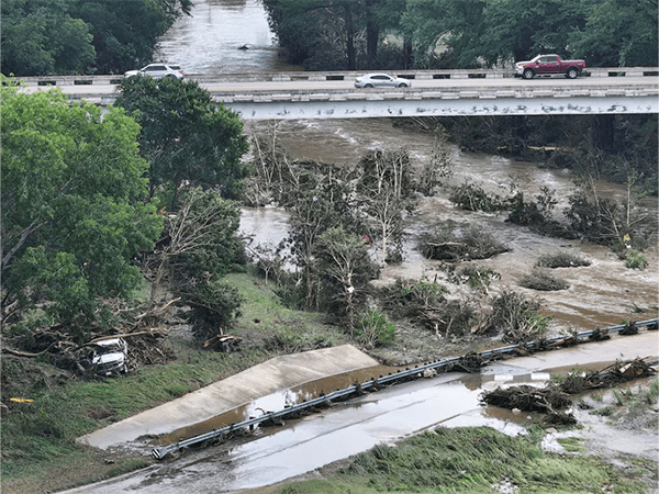 Flash floods in Texas