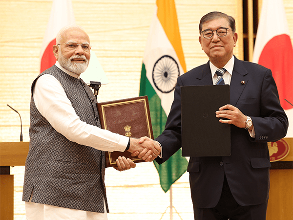 PM Modi with PM Ishiba