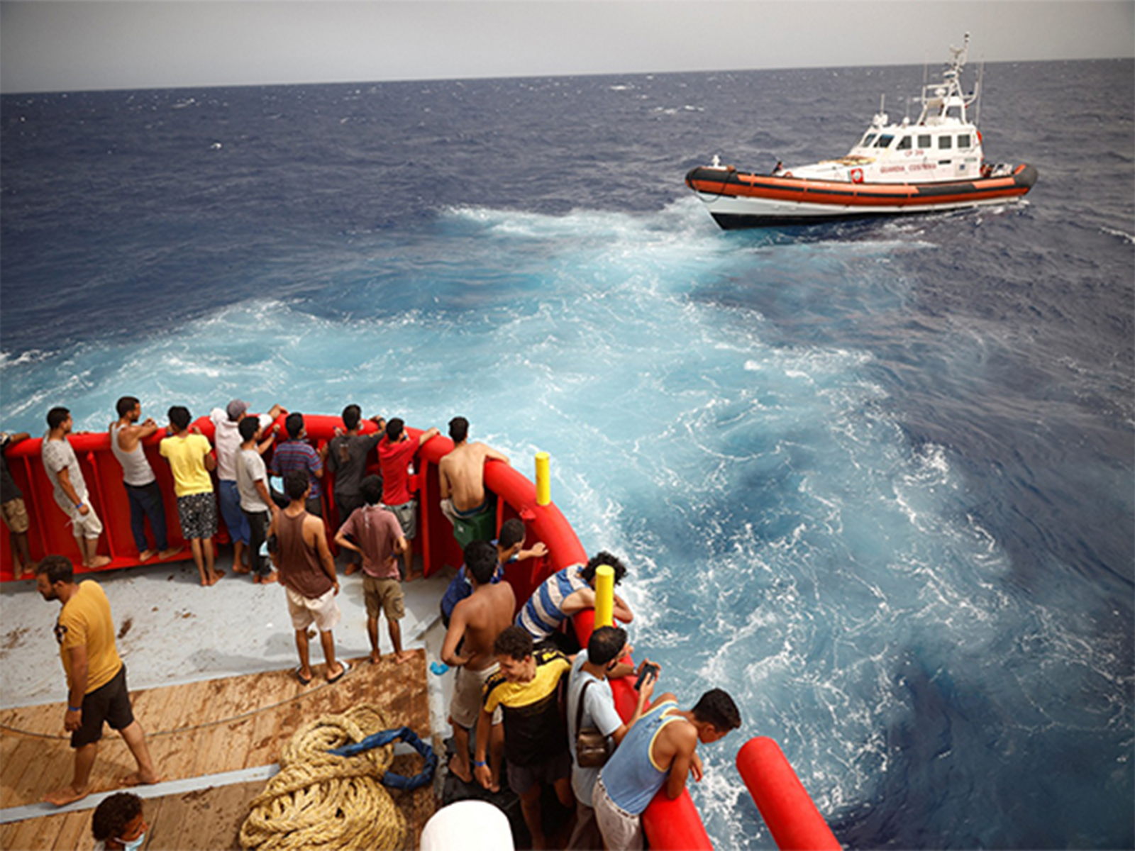 Capsizes off Libya coast