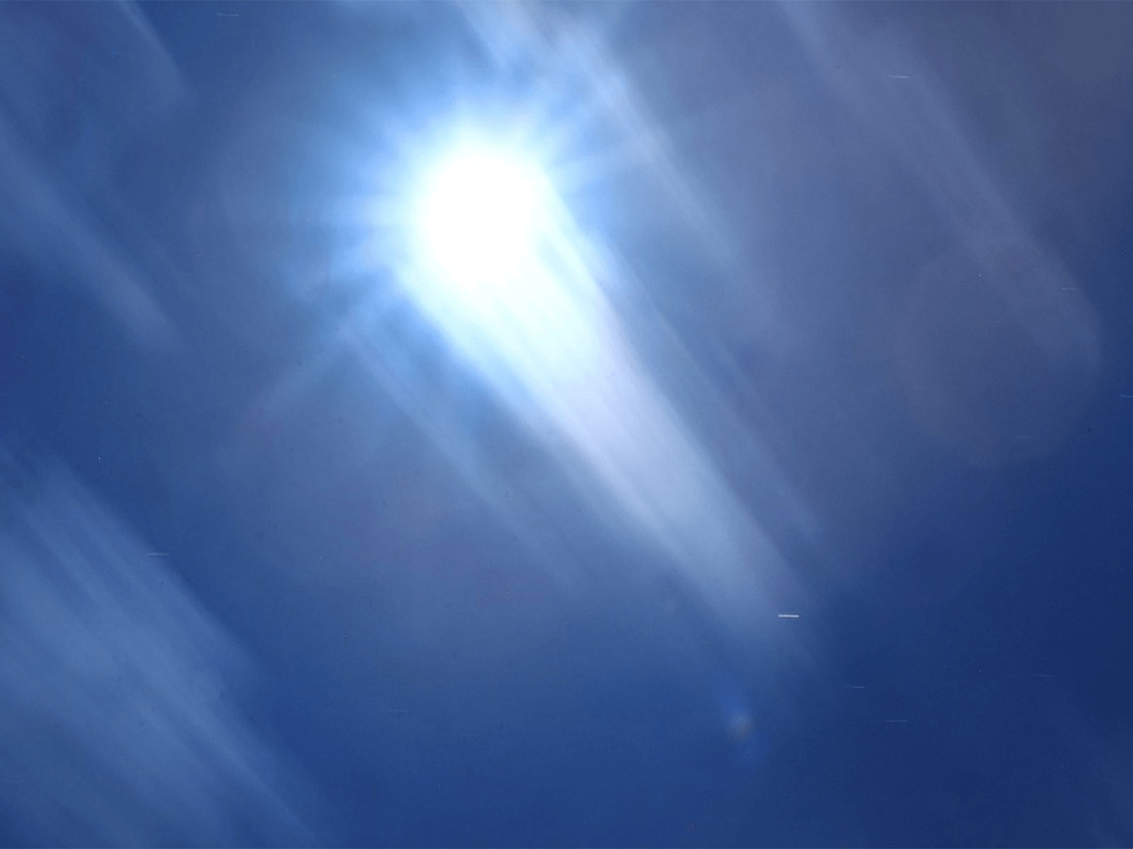Meteor explosion