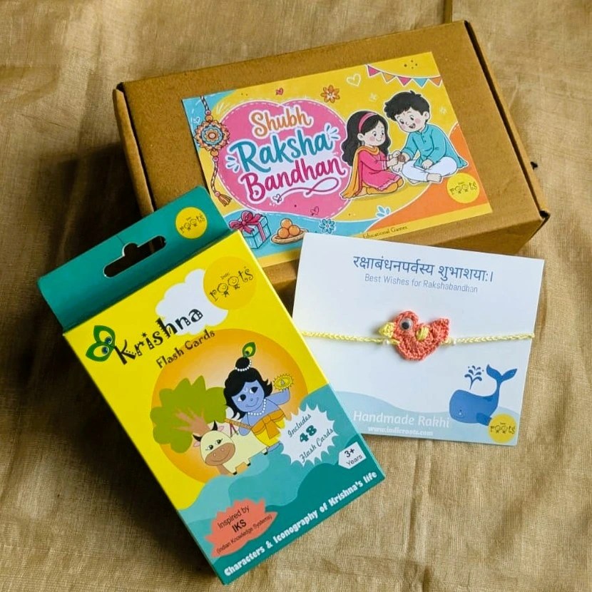 Rakhi Kit - Krishna Flash Cards