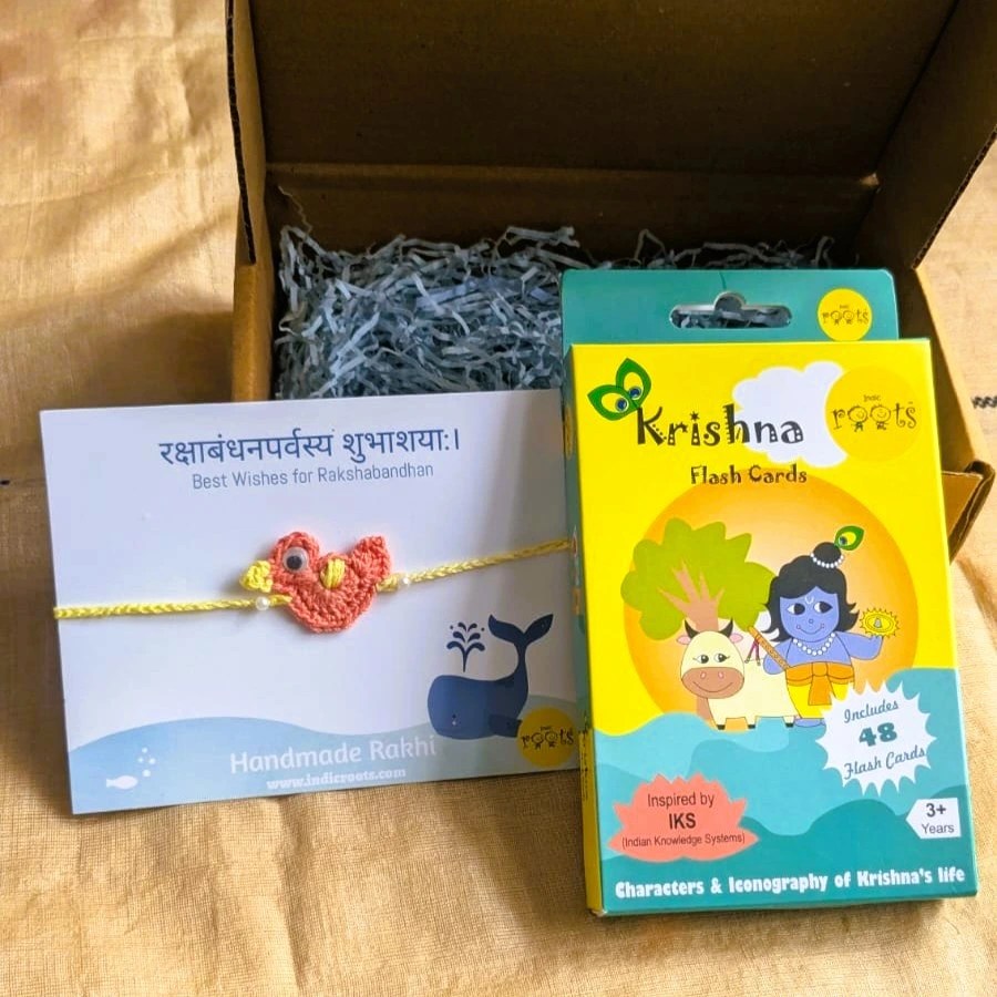 Rakhi Kit - Krishna Flash Cards