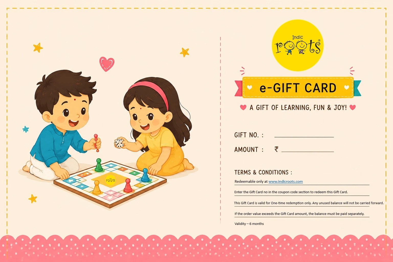 e-Gift Card (Flat 5% Off)