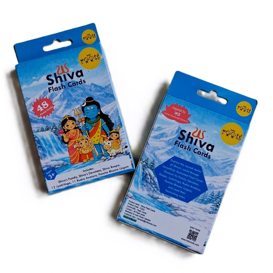 Shiva Flash Cards (Large Size - 48 cards)