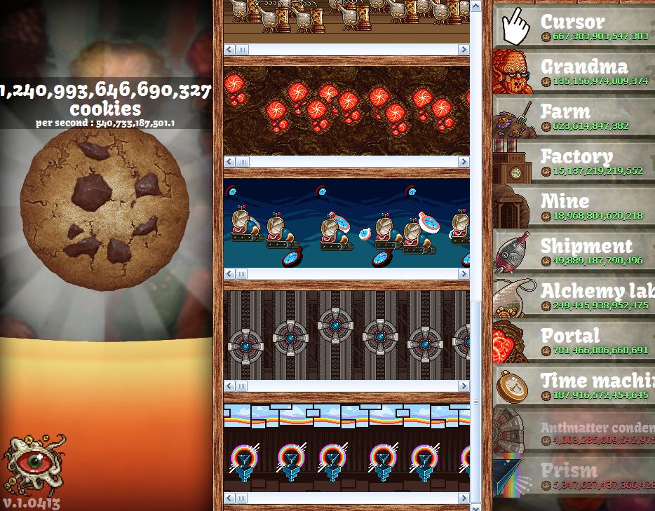 The Cult Of The Cookie Clicker When Is A Game Not A Game Polygon Cookie Clicker is an incremental game created by French programmer Julien Orteil Thiennot in 2013. The Cult Of The Cookie Clicker When Is A Game Not A Game Polygon To help you in this endeavor you will recruit a wide variety of helpful cookie makers like friendly Grandmas Farms Factories and otherworldly Portals.