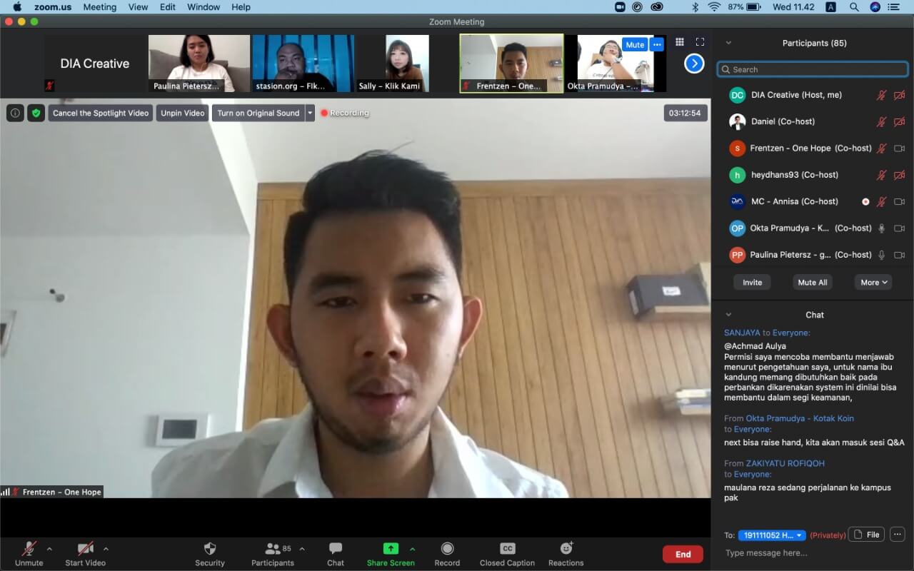 OneHope dan Klik Kami Beri Edukasi Terkait Pengaturan Keuangan