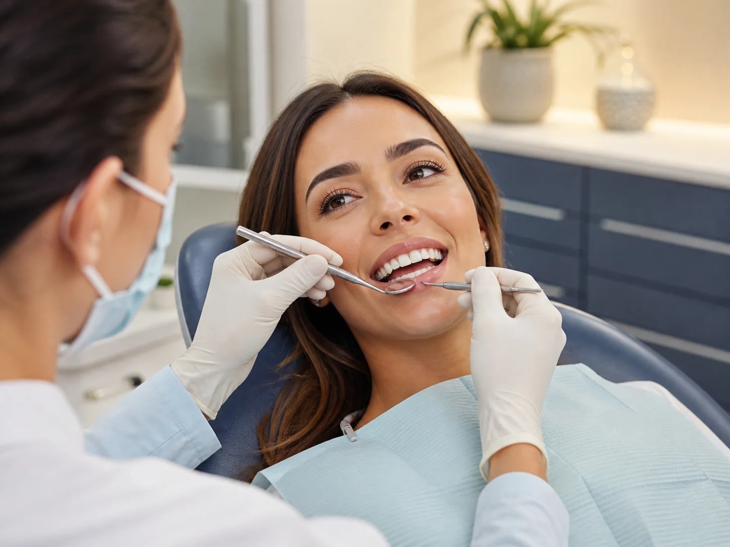A calm, welcoming dental checkup
