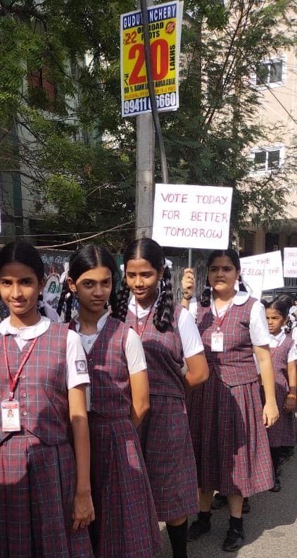 Balalok school of excellence ignites civic responsibility through voters awareness rally