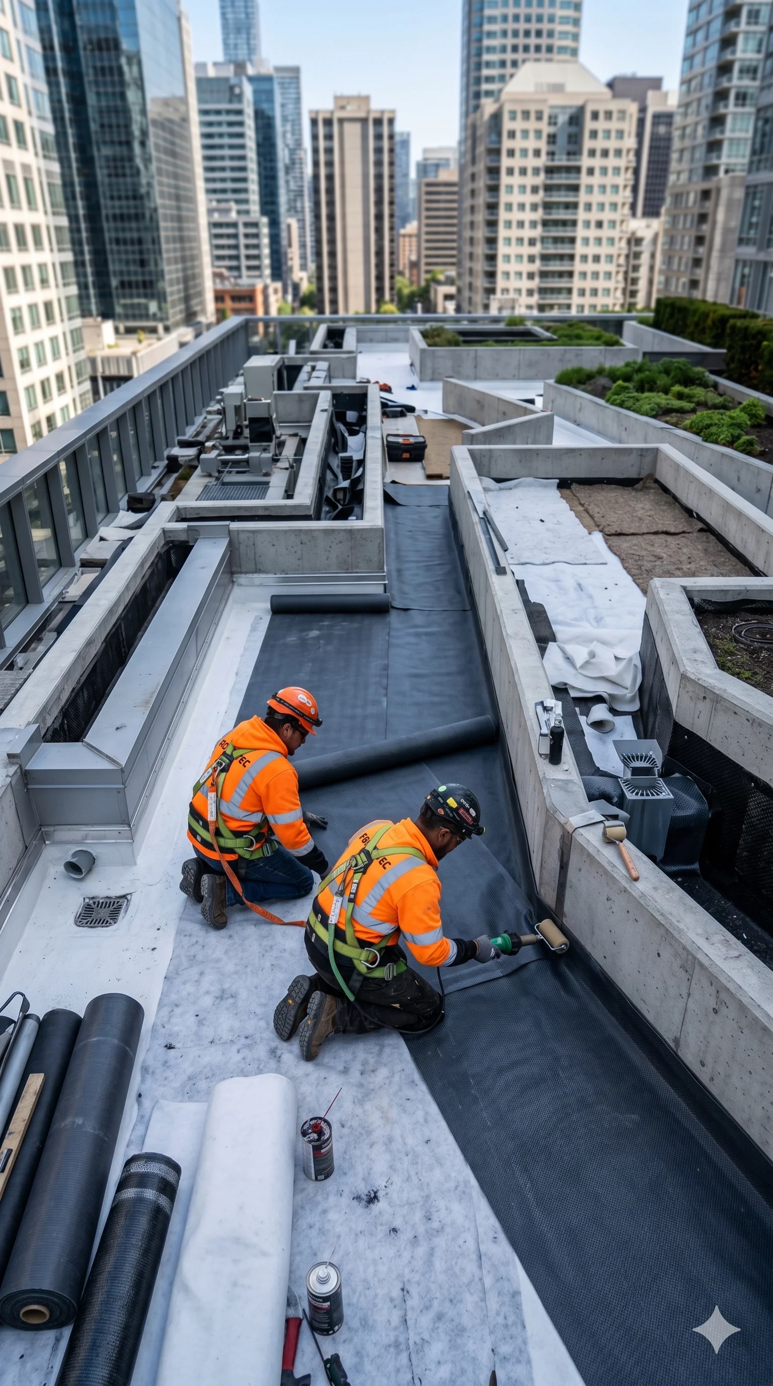 Waterproofing basement application