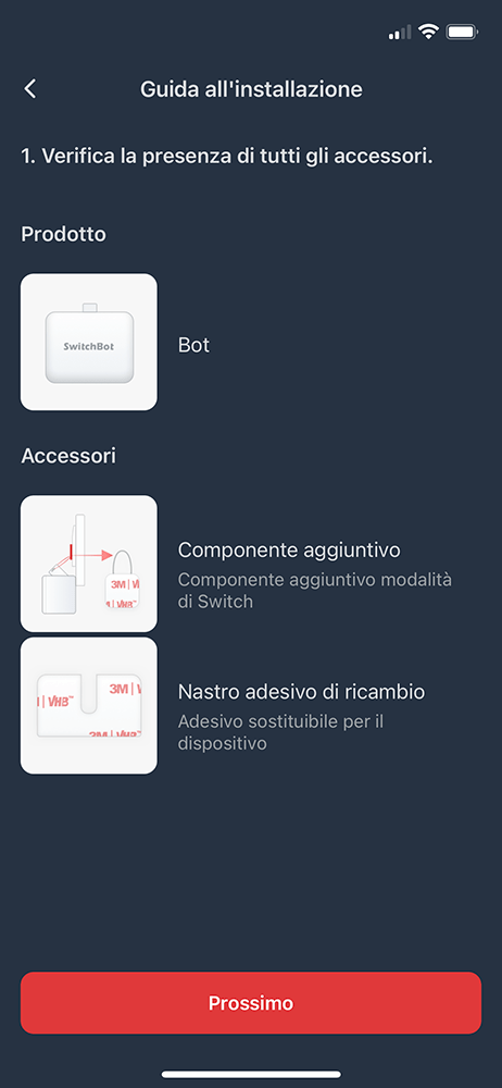 SwitchBot Bot - Configurazione - 1