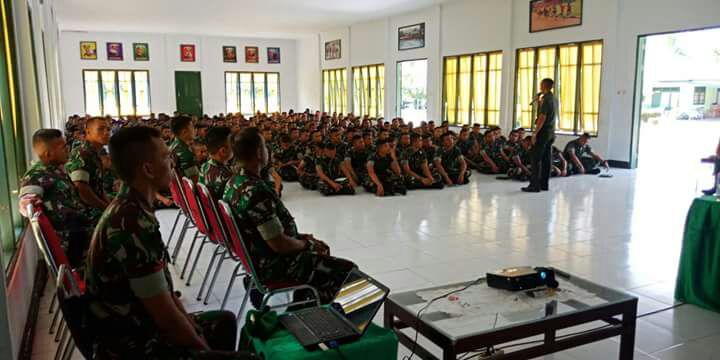 Penyuluhan Hukum dan HAM Bagi Prajurit 731/Kabaresi | Indonesia Timur