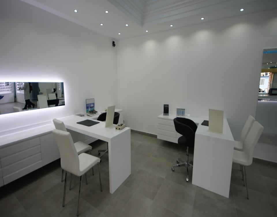 Indoormobel óptica del clinico