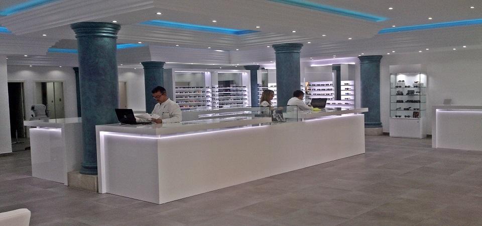 Indoormobel óptica del clinico