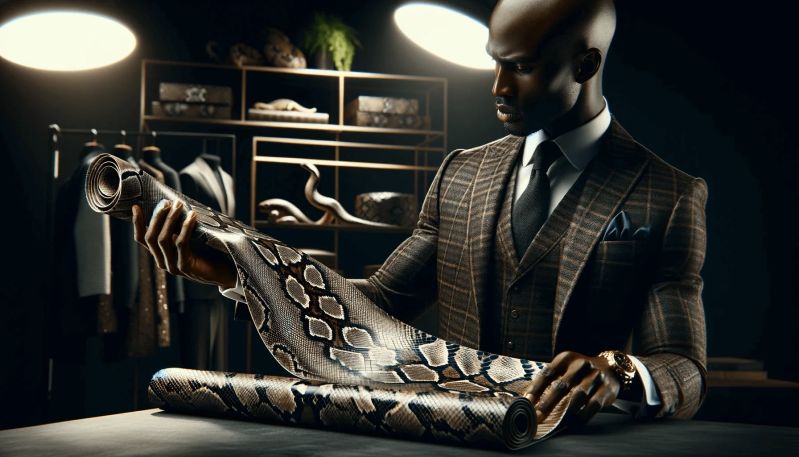 Python Leather Jackets Style Luxury Indo Python - Download High Quality Ocean Pattern | 4K