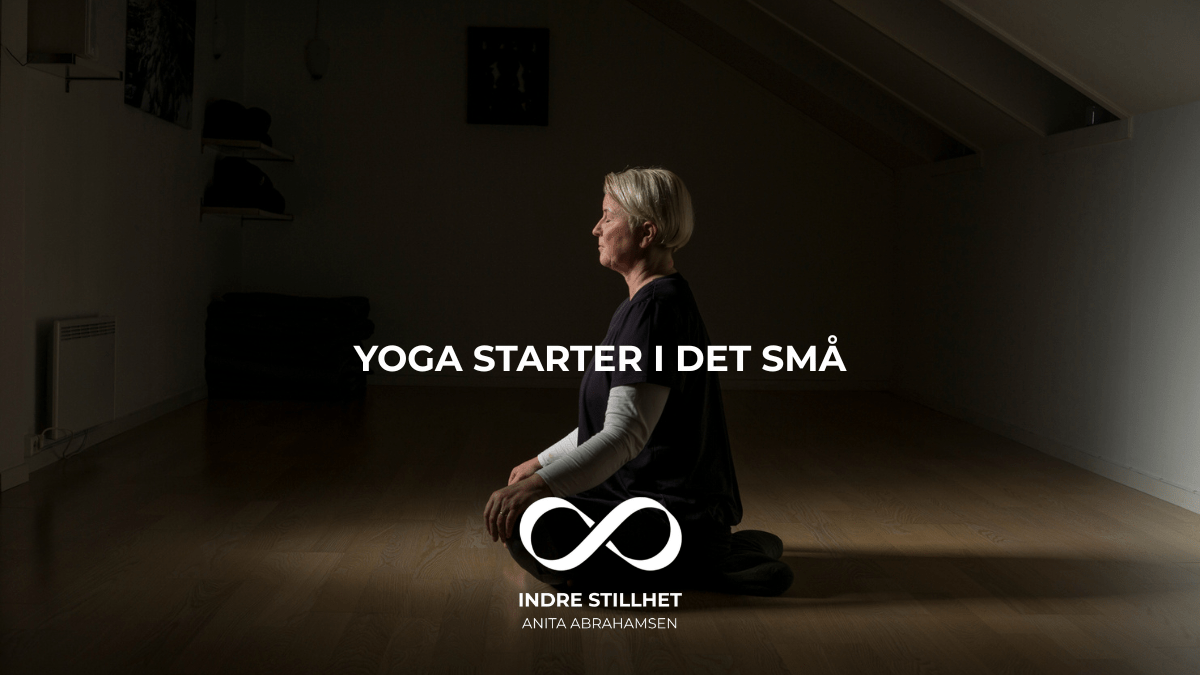 Yoga starter i det små...