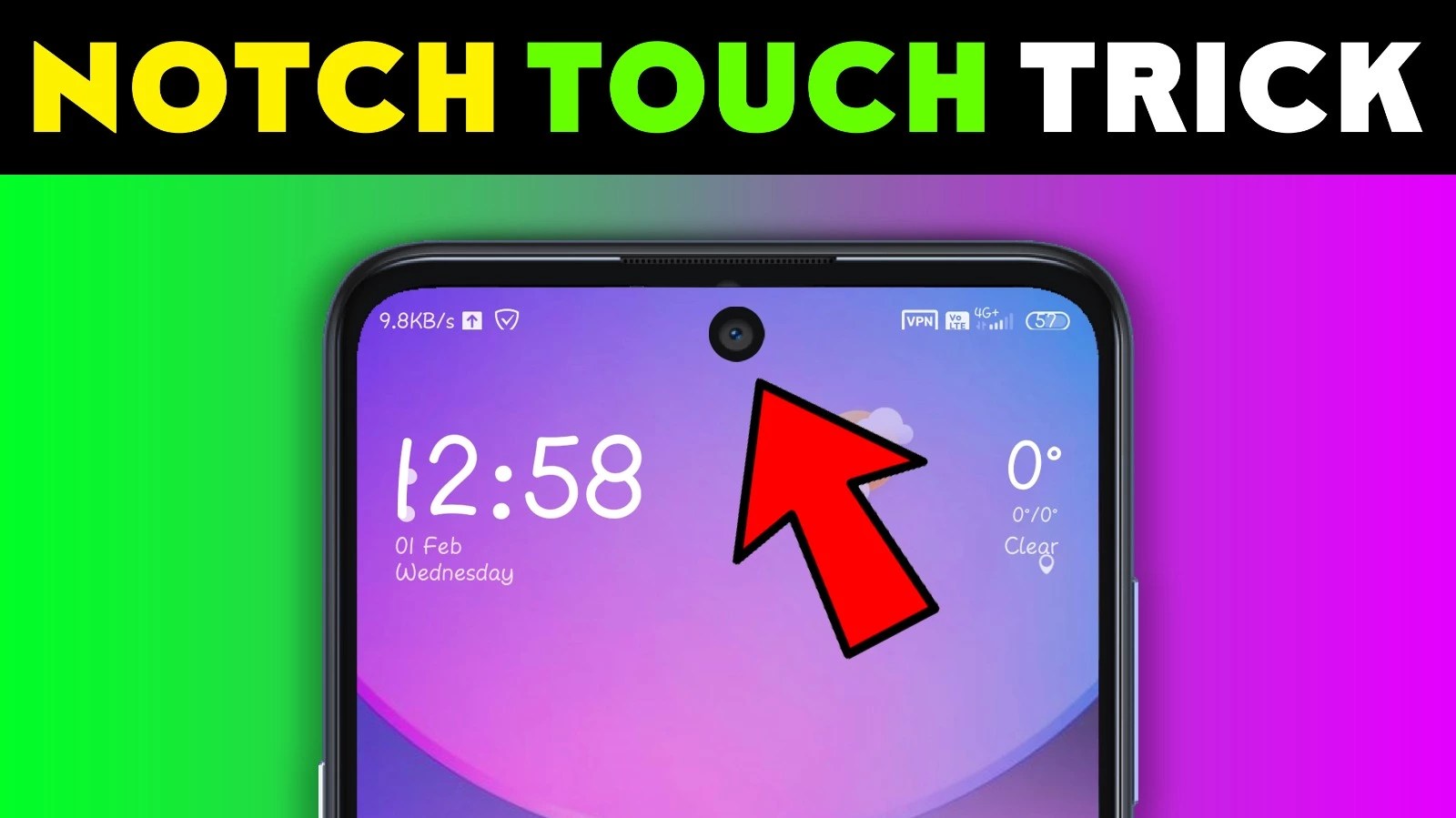 Dynamic Notch Touch App » IND Shorts