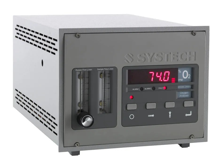 Oxygen Analyzer ZR800 and Sensor