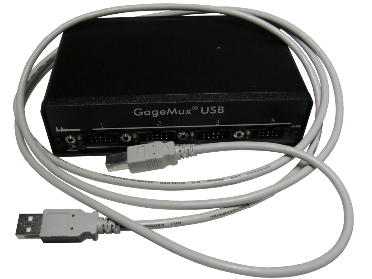 CMC-KUHNKE QbyV USB Multiplexer for 4 Mitutoyo Cables