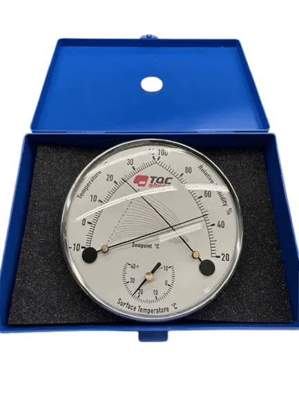 TQC Sheen Dewmag Magnetic Thermo Hygrometer