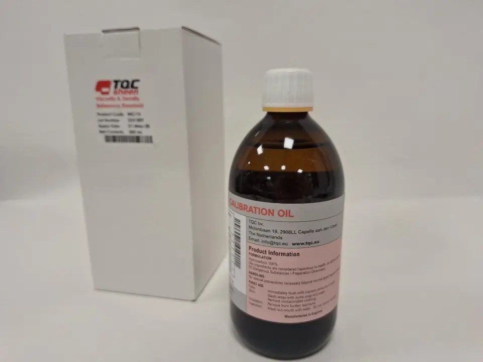 TQC Sheen Viscosity Calibration Oils – 442 Series