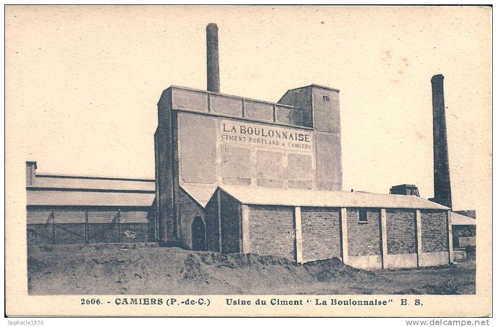 Usine du ciment "La Boulonnaise"