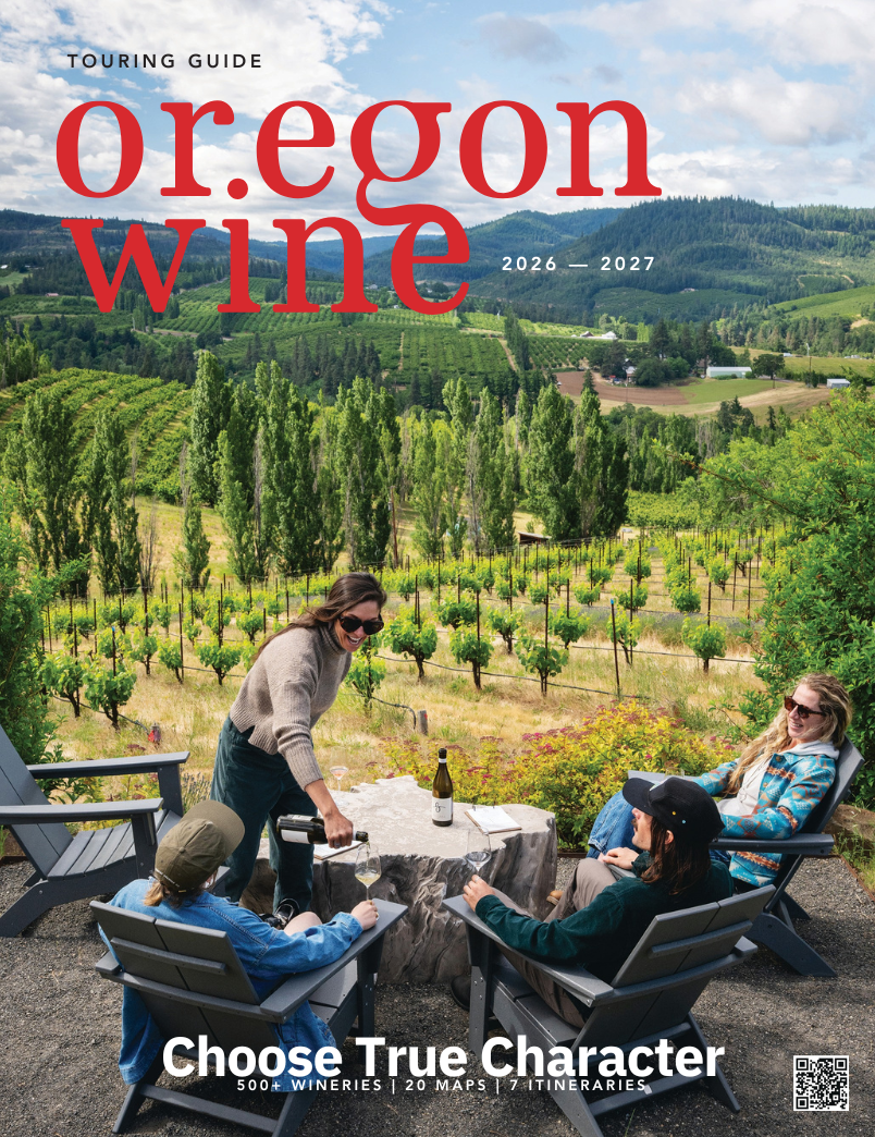 Oregon Wine Touring Guide Oregon Wine Industry 2026 OWG Cover 