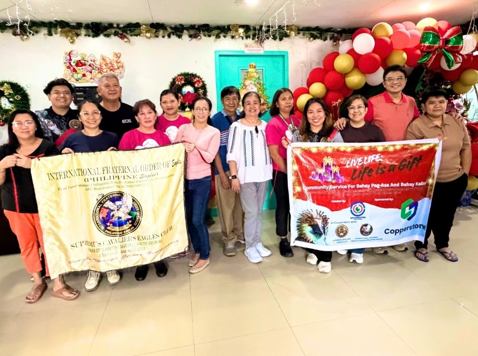 Copperstone Lending, Negosentro Media, and Supremus Cavaliers Eagles Club Brought Joy to Bahay Kalinga and Bahay Pag-asa