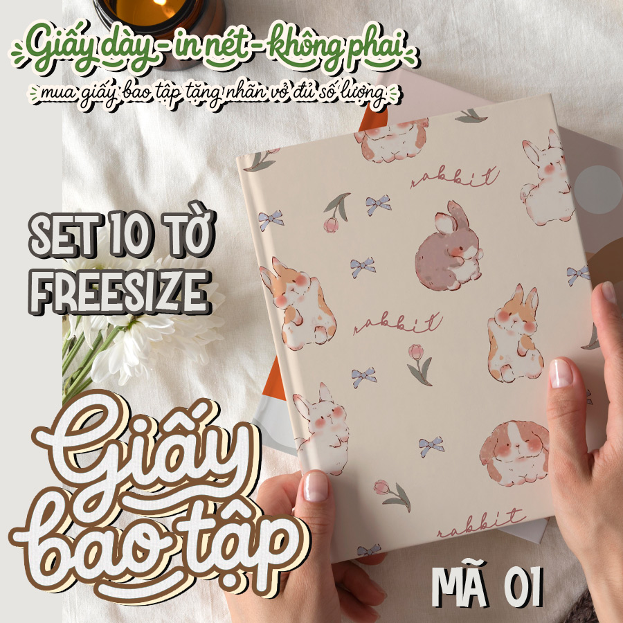 Giấy bao tập mã 01