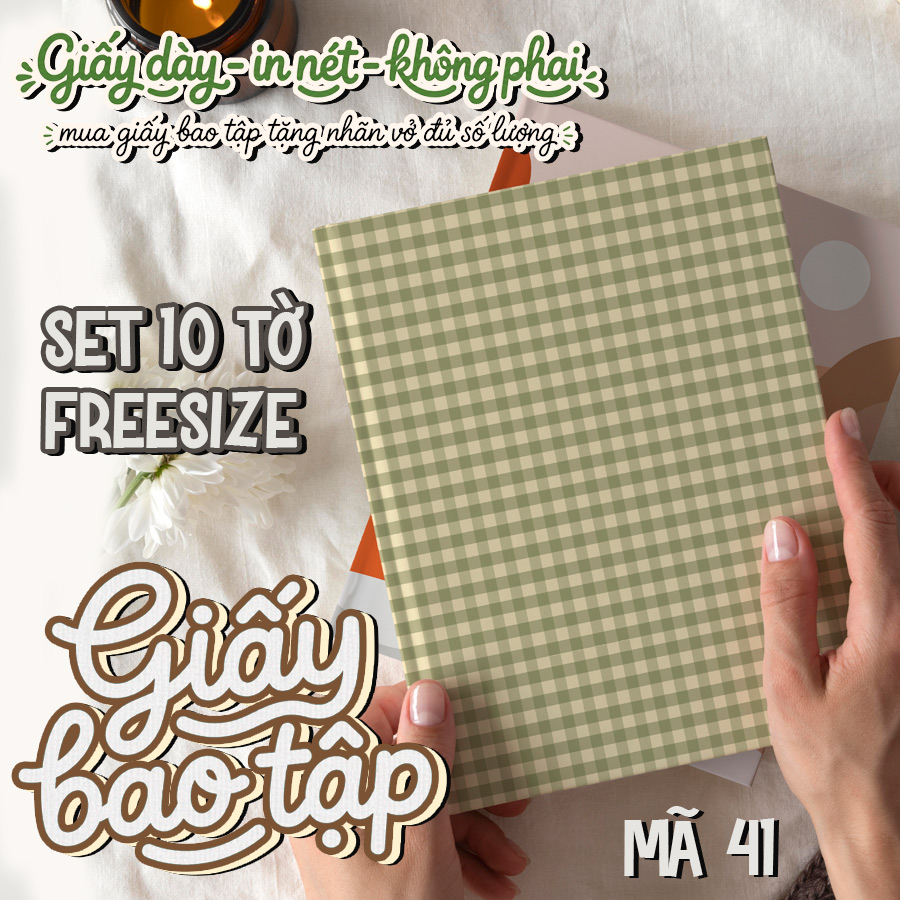 Giấy bao tập mã 41