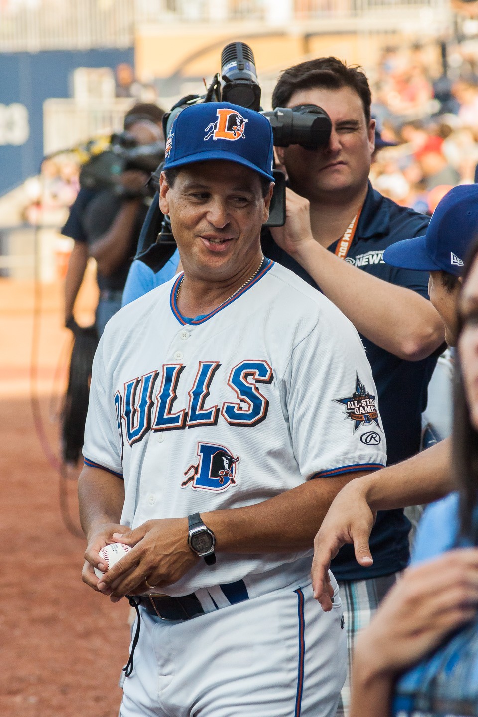 Durham Bulls’ Charlie Montoyo headed upstairs to the Tampa Bay Rays