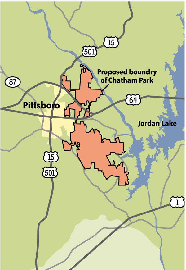 The future of Pittsboro hinges on tonight's vote on Chatham Park INDY