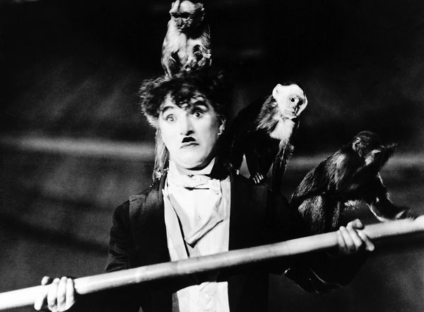 Chaplin trivia: What instruction led Chaplin to create the Tramp character?