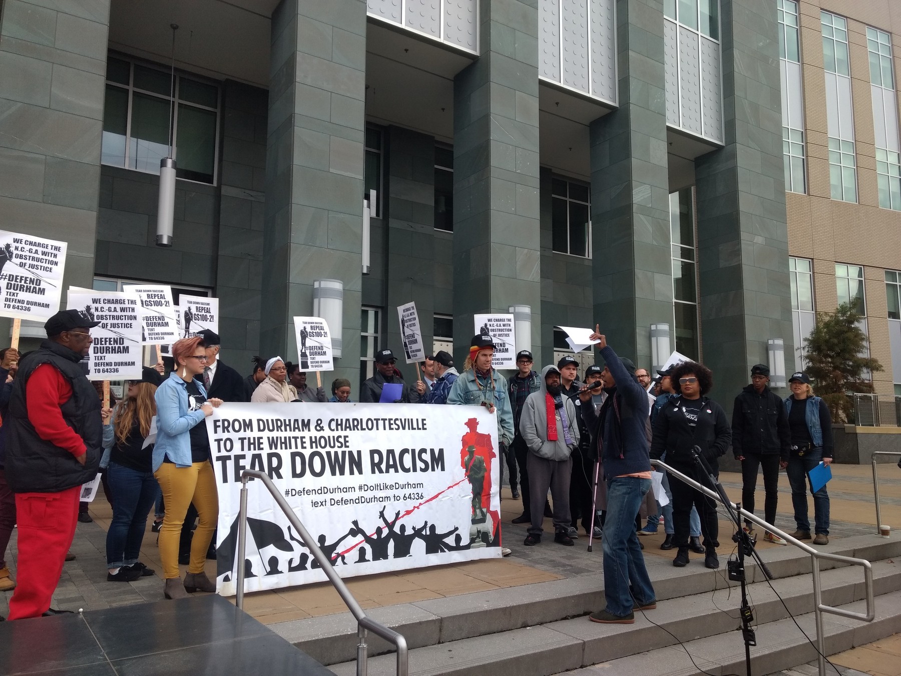 District Attorney: Felony Charges Remain Against Defend Durham Protesters
