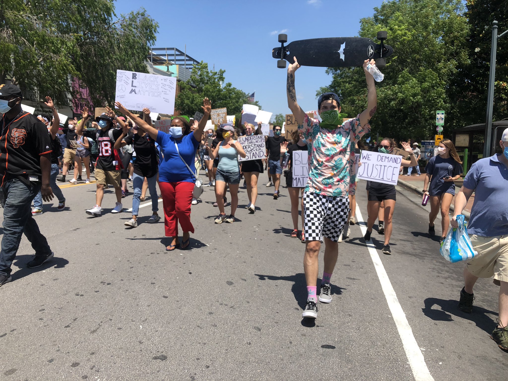Chapel Hill Finally Protests, to a Mixed Reception