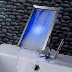 http://ineedaclean.com 3 Colors Changed LED Faucet Temperature Sensor Tap for Bathroom Bathroom Faucets Bathroom Shop  I Need A Clean http://ineedaclean.com/the-clean-store/3-colors-changed-led-faucet-temperature-sensor-tap-for-bathroom/